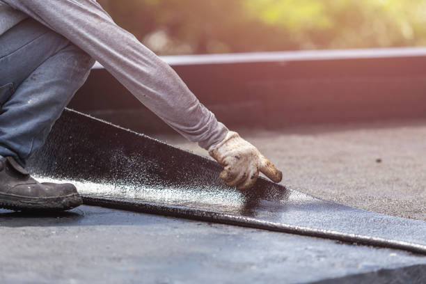 Professional Basement Waterproofing technician working in South Haven, MI